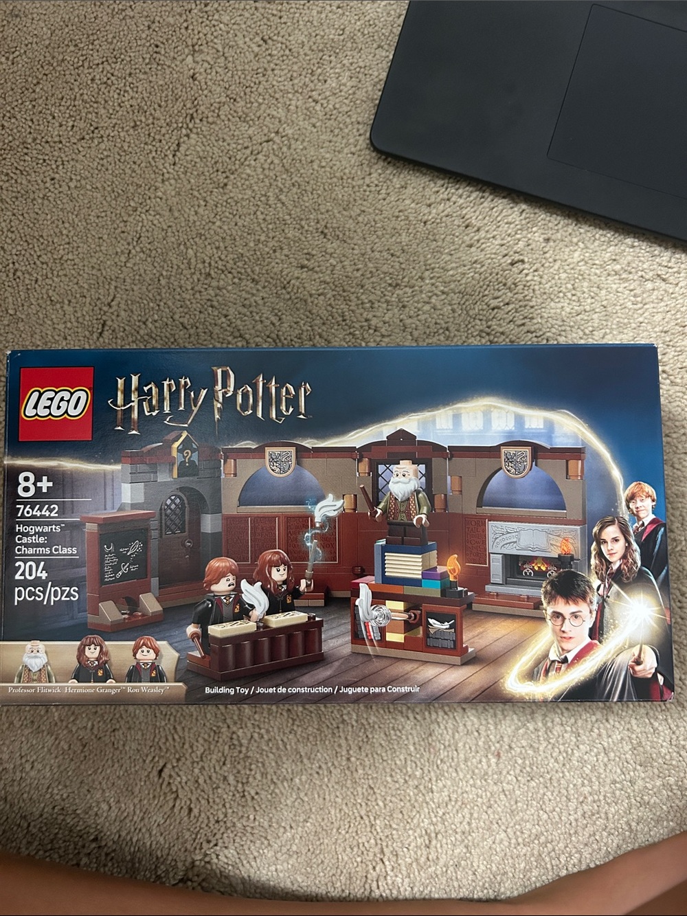 Lego Harry Potter Charms Classroom Set - Brown and Blue Box Art